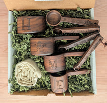 Load image into Gallery viewer, Home measuring cups, spoons, towel gift box for OlthofHomes