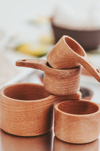 Load image into Gallery viewer, Bulk buy 16 Quantity Custom Gift Box, Wood measuring cups, Measuring spoons, Towel