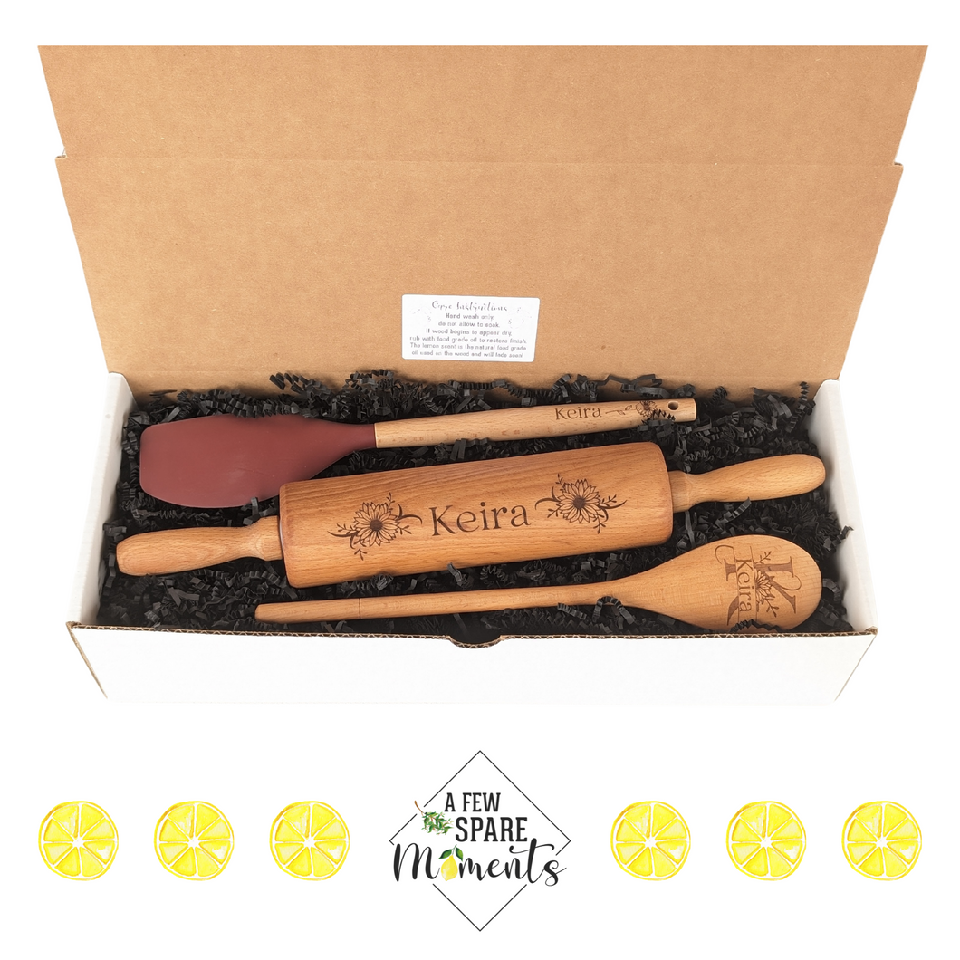 Birthday rolling pin giftbox for Denise Nunez
