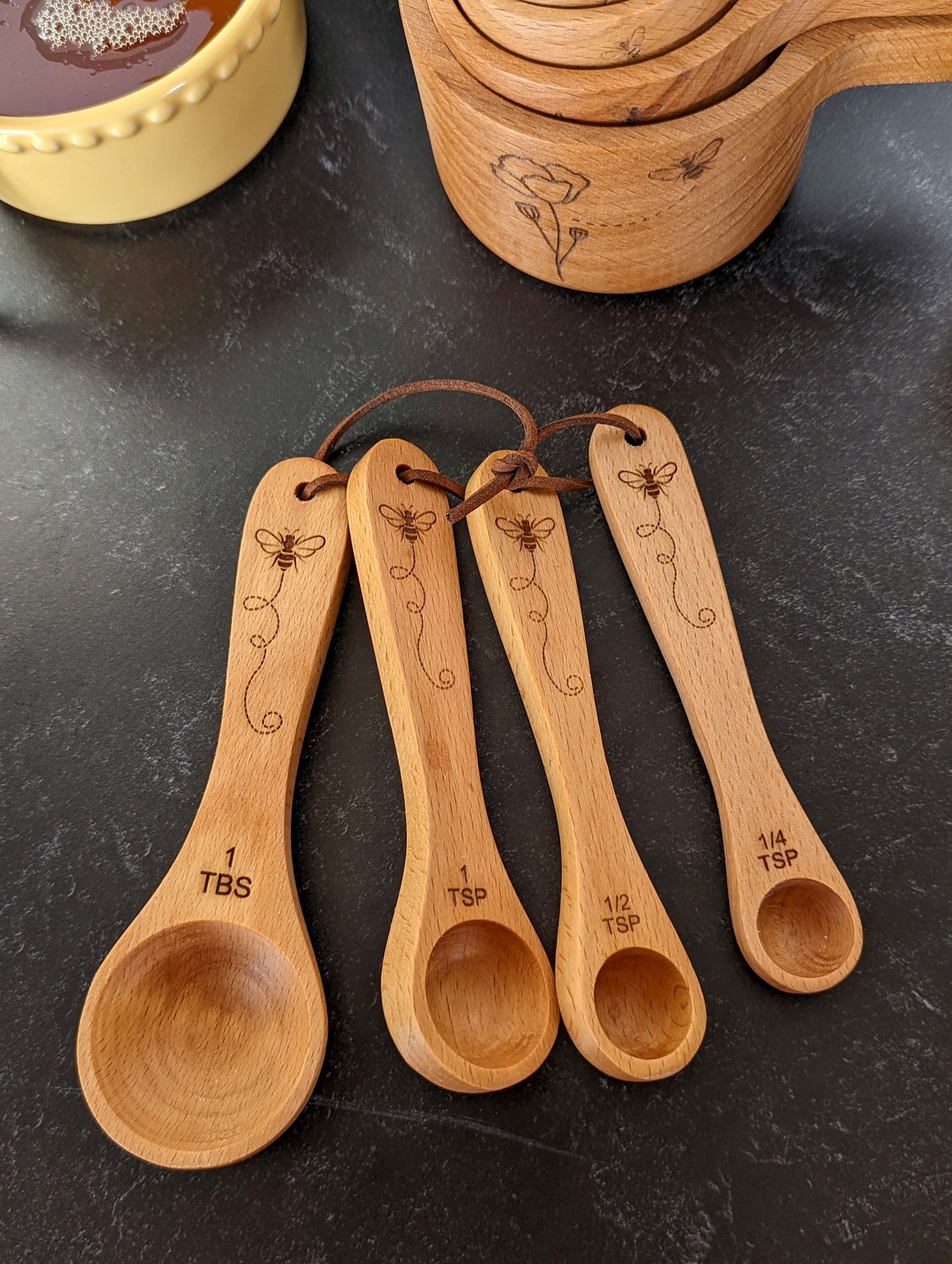 Wooden Measuring Spoons